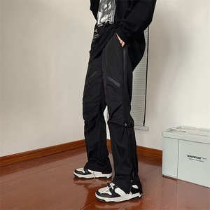 美式vibe机能裤子ins高街潮户外防水拉链工装裤男冲锋裤G5808-P48图片