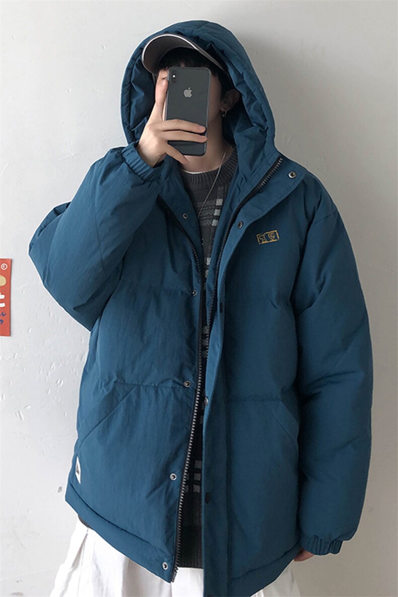 【】A003-HY8008-P130冬装新款印花连帽面包服棉衣几物1,男装棉衣,电商A003
