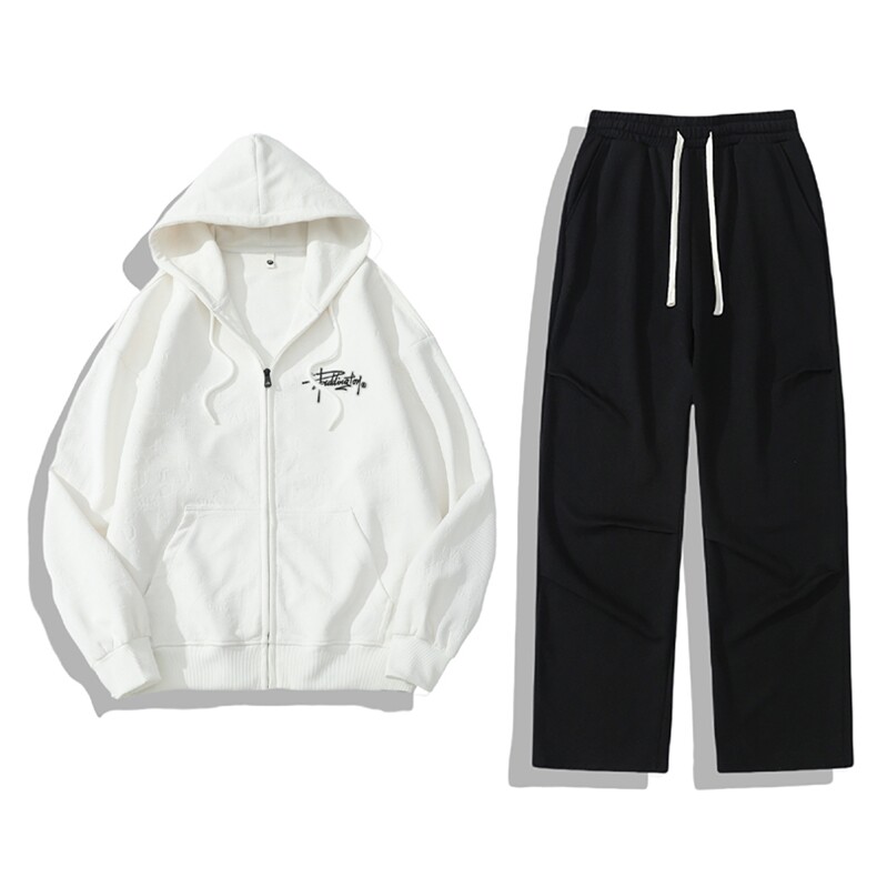 春季新款现货情侣套装男DSA157B-TZ5866-P85,男装休闲套装,电商A157B