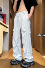 XZ616夏季冰丝薄款铆钉伞兵裤工装裤休闲长裤TY2487特P35控68，男装工装外套，星座512A（原616）