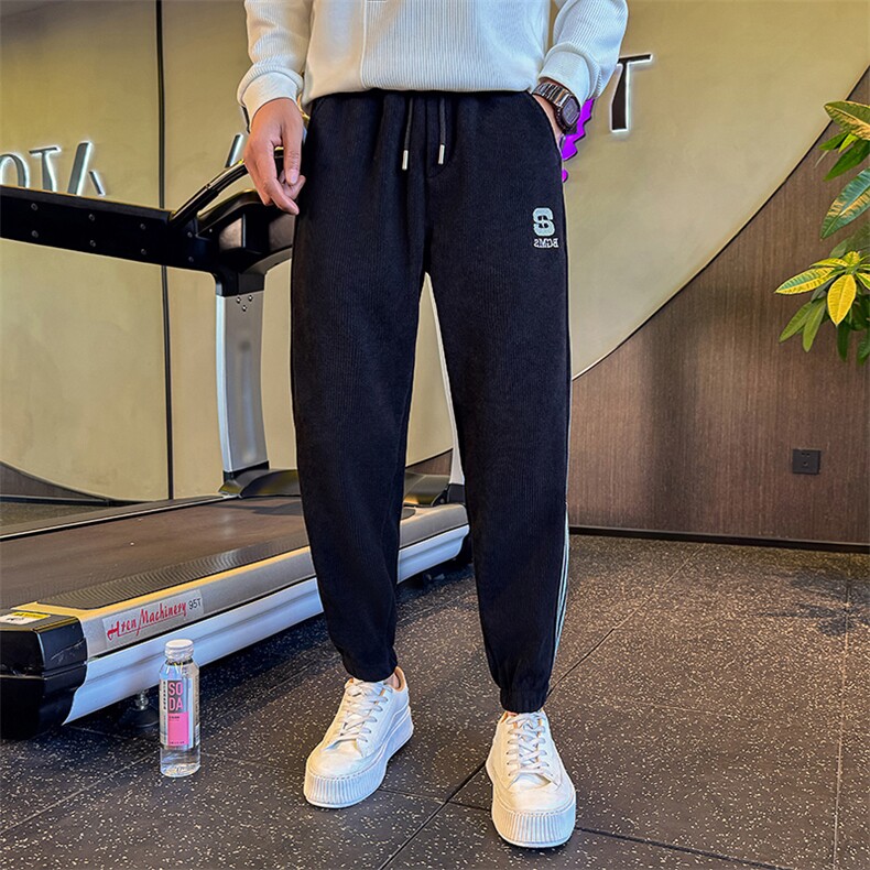 男秋冬裤子加绒保暖潮流休闲百搭运动裤C208-HK23897-P68加绒控99,男装棉衣,电商C208