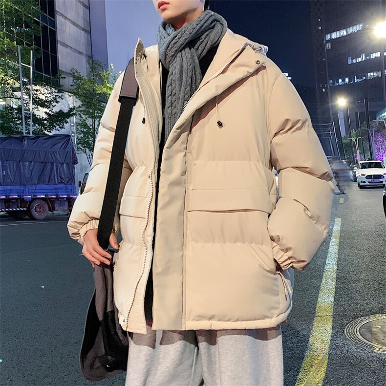 港风2026新品冬季宽松情侣装男装棉衣棉服冬装加厚外套D002-P105,男装棉衣,星座717