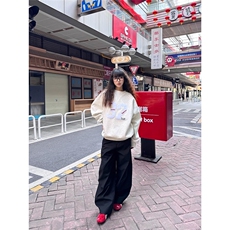 春季美式复古贴布绣圆领卫衣宽松休闲百搭情侣上衣WY503，男装卫衣，星座516A