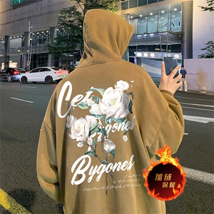 直播品质 500克重磅美式做旧水洗卫衣 SL1678-常规特P55加绒特P65图片