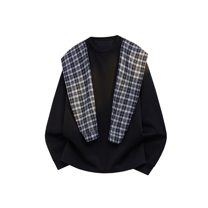 WY1546-P40特控78短袖货号：T1022-P33特控60假两件披肩T恤，男装T恤，电商D232