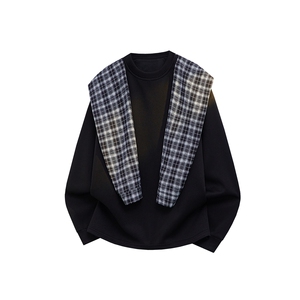 WY1546-P40特 控78 短袖货号：T1022-P33特 控60 假两件披肩T恤，男装T恤，电商D232