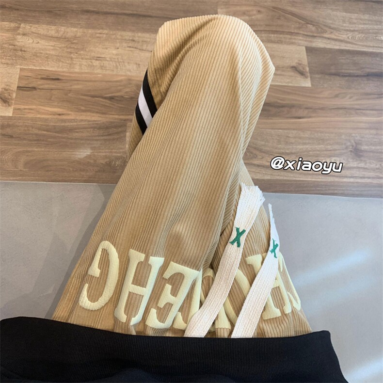 XZ616秋季新款灯芯绒发泡织带休闲裤TY418P55控68,男装休闲裤,星座512A（原616）
