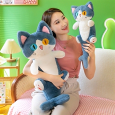 乐迪毛绒玩具 鲨猫抱枕