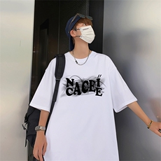 ！纯棉重磅220克夏季男士印花短袖T恤QT707-T265-P25，男装T恤，星座617B