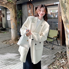 西装羊绒大衣1803P245控368，女装羊绒大衣，2C201