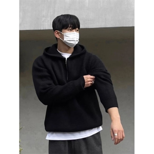 MM418-P70美式新款复古休闲慵懒风针织毛衣图片