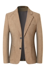 2026新款灯芯绒男士休闲小西服时尚百搭西装X08-75，男装西服套装，星座311B