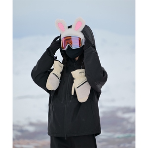 春季户外单双板防水滑雪服男女同款加棉加厚保暖登山服M77-P160图片