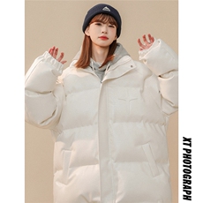 1中性风鳄鱼纹钢印字母设计大码M-5XL潮流棉衣男MY77727P128控168，男装棉衣，星座226-2
