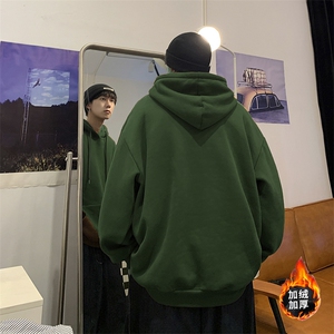 秋冬新款加绒加厚美式复古风卫衣男oversize潮牌-A993P45加绒P50图片