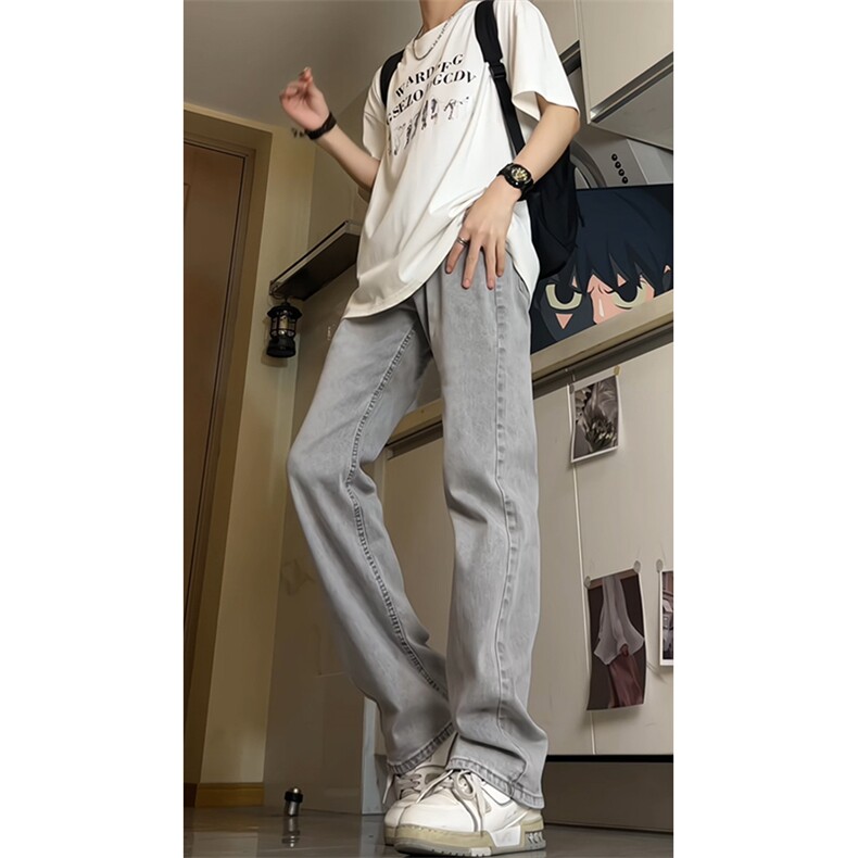 量大可谈！美式高街vibe裤子长裤弹力牛仔裤 NZK01-P38 68图片