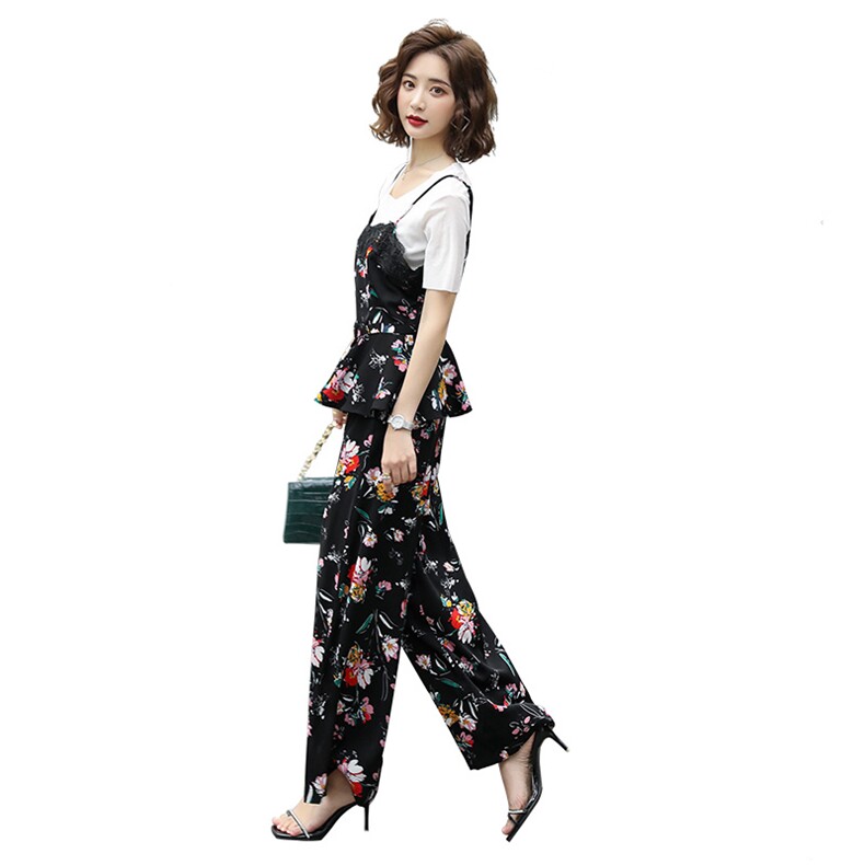 优雅时尚潮流套装/套裙短袖2021年夏季休闲宽松气质,女装套装/套裙,魅影
