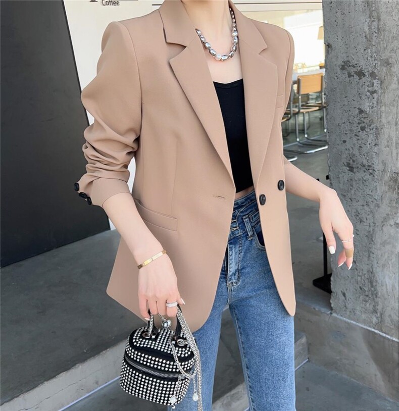 2023西装经典款，女装西装，韩伊雪