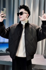 冬季新款男士立领棉衣男潮流简约菱格棉服外套MY8602-P148，男装棉衣，电商A368