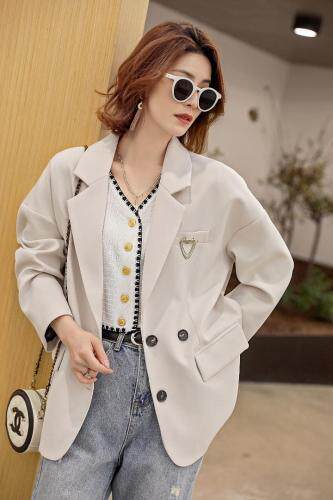 2021韩版新款女装韩版时尚修身外套，女装，贻思茗