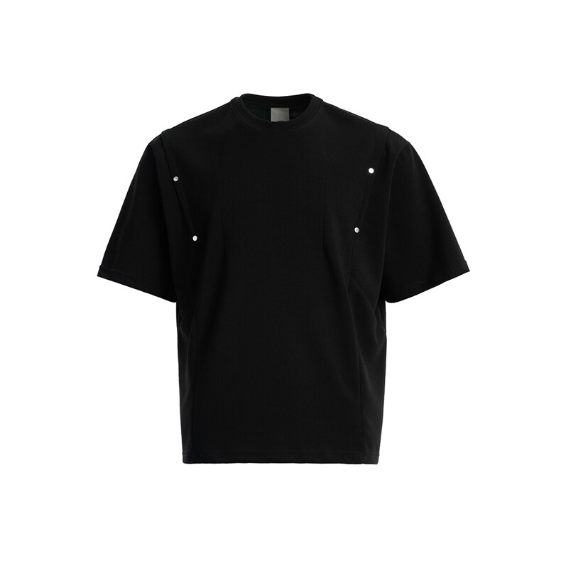 3D图重磅260g冰感曼巴棉立体裁剪结构短袖T恤TTDT06-特P38控59，男装T恤，星座1315