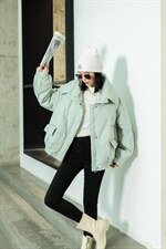 90白鸭绒面包服，三色三码，其它，伊艺不舍