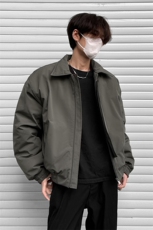 冬季新款2024飞行员夹克加厚棉衣美式短款翻领棉服外套S375-特P88，男装夹克，电商A233-1