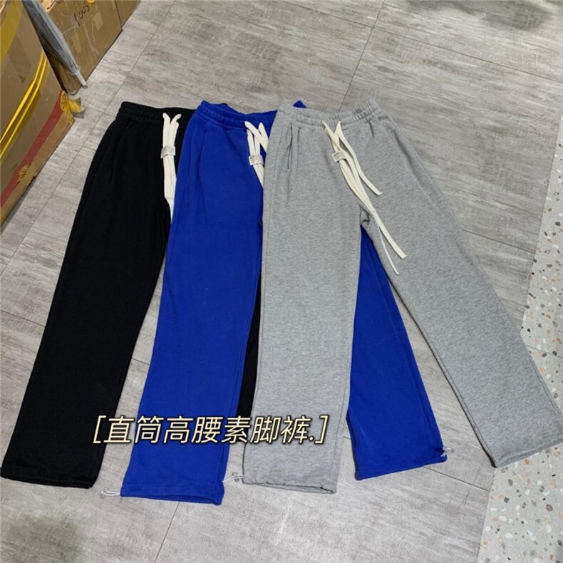 下脚抽绳卫裤，女装休闲裤，寸搭 MAX STYLE(1F)