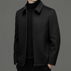 CSYM99802钱塘2020-2冬季厚款商务休闲简约中年男士外套P180，男装夹克，钱塘207-2