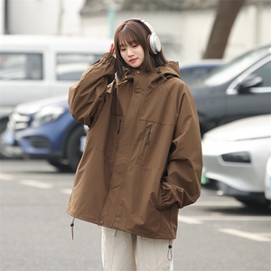 新款现货户外连帽夹克男 冲锋衣外套JK814 -P80图片