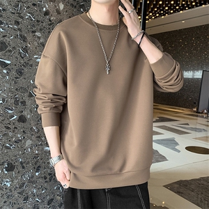 店主风春季新款圆领卫衣男纯色休闲卫衣VE55200-P35图片