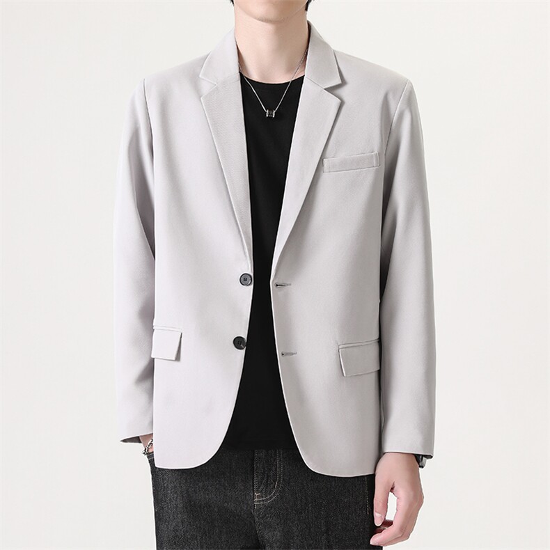 新中式西装男款高级感敬酒订婚正装西服高级感痞帅极简风休闲外套，男装西服，星座505-2（原电商A260-1)