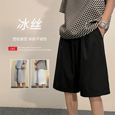 夏季五分超薄清爽冰丝短裤DK516特批15，男装休闲裤，星座718-1