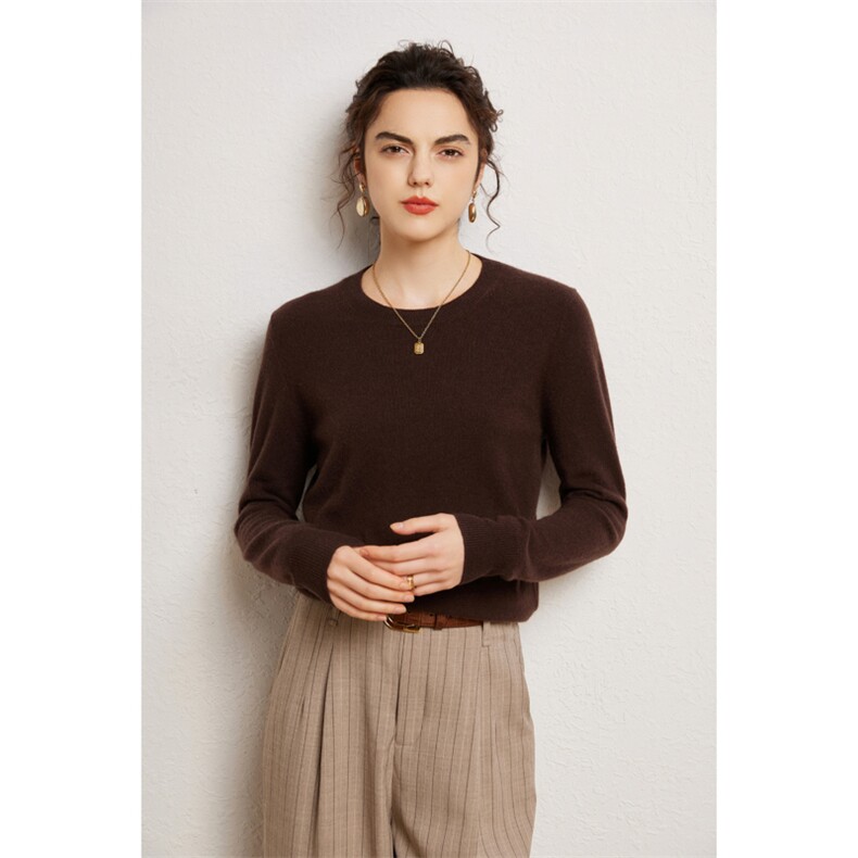 HE|高级感奶绿色加厚A规100%纯山羊绒帽衫女连帽针织卫衣毛衣，女装羊绒衫，亿嘉羊绒