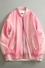 情侣渐变棒球服秋季新款宽松夹克外套潮飞行服JK666-特53，男装夹克，星座210-1