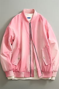 情侣渐变棒球服秋季新款宽松夹克外套潮飞行服JK666-特53图片