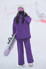 冬季防风防水滑雪服男女加厚单板套装HF58+K1002J加绒P235控388，男装休闲套装，电商A001
