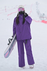 冬季防风防水滑雪服男女加厚单板套装HF58+K1002J加绒P235控388图片
