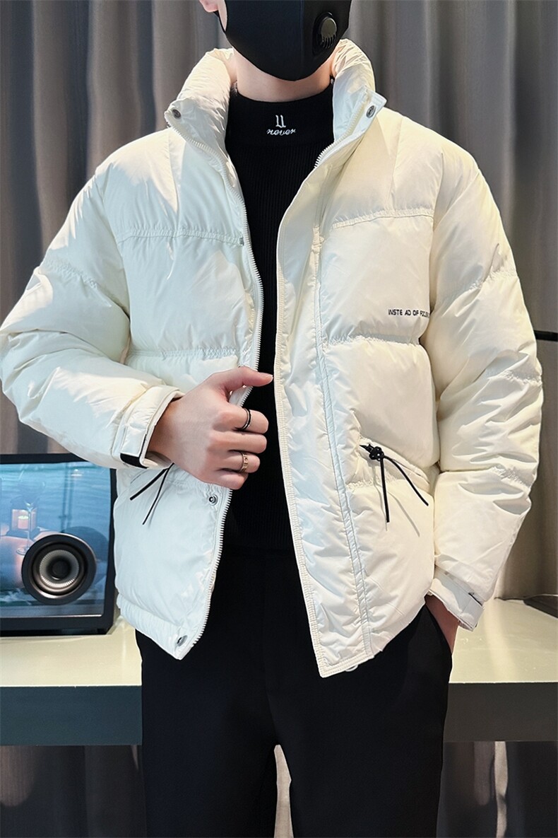 社会小伙立领ins棉衣外套潮流羽绒服男,男装棉衣,电商A343