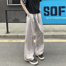 ！2025夏季新款男士直筒宽松休闲裤冰丝长裤310A-4-KZ93-P35，男装休闲裤，星座310A-4