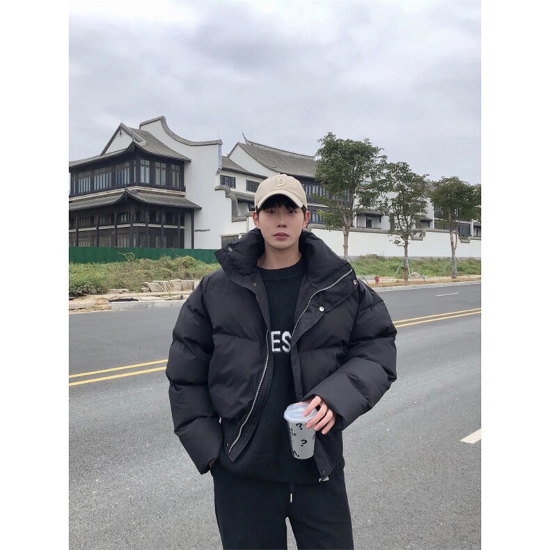 网络图现货！立领短款棉衣加厚高级设计感小众棉服外套RJY66-P95,男装棉衣,星座1005-6