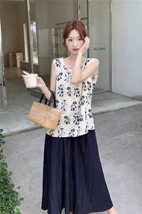 新款现货  文艺风刺绣上衣+半身长裙 2C236 M204 P155 K208图片