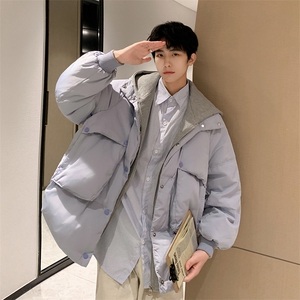 撞色 连帽 羽绒服 B239-Y835-P258羽绒服 控价328图片