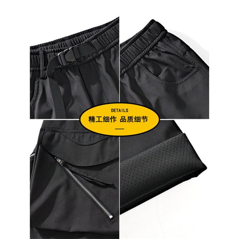 新款美式高街大口袋工装裤男春季户外宽松抽绳休闲A436-2517-P60,男装休闲裤,电商A436