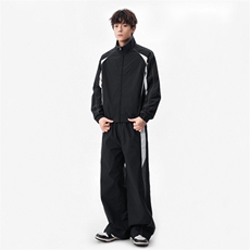 秋款新款户外防水冲锋衣套装男女撞色夹克套装A406TZ572P108，男装夹克，星座309（原A406）