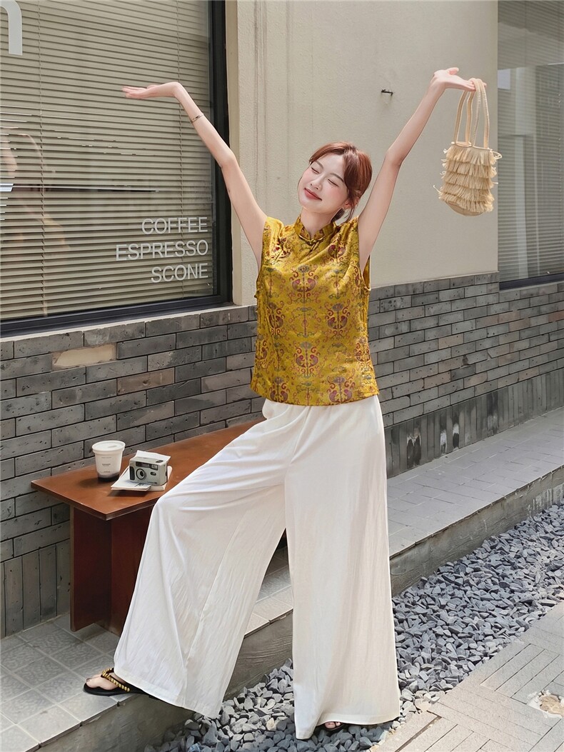 2026年夏季时尚潮流动物植物花卉碎花轻薄两件套,女装套装/套裙,秀美人生