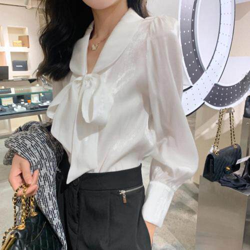 韩版蝴蝶结衬衫，女装衬衫，M.W 嫚维