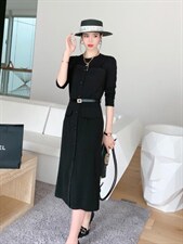 秋装新款连衣裙，女装连衣裙，艾伊贝雪