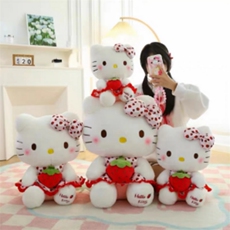 豫东毛绒玩具 草莓凯特猫
