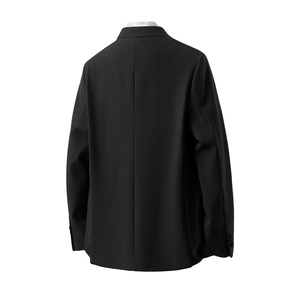 假两件西服M-5XL大码96%聚酯纤维4%氨纶XF78148P95西裤XF78151P45图片